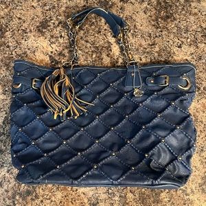 Blue Big Buddha bag.